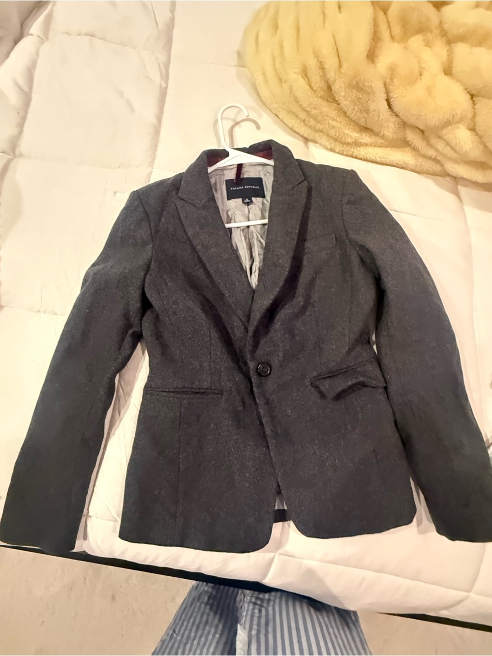 Banana Republic Dark Gray Tailored Women's Blazer